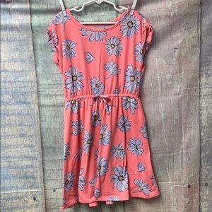 Girls shirt sleeve dress